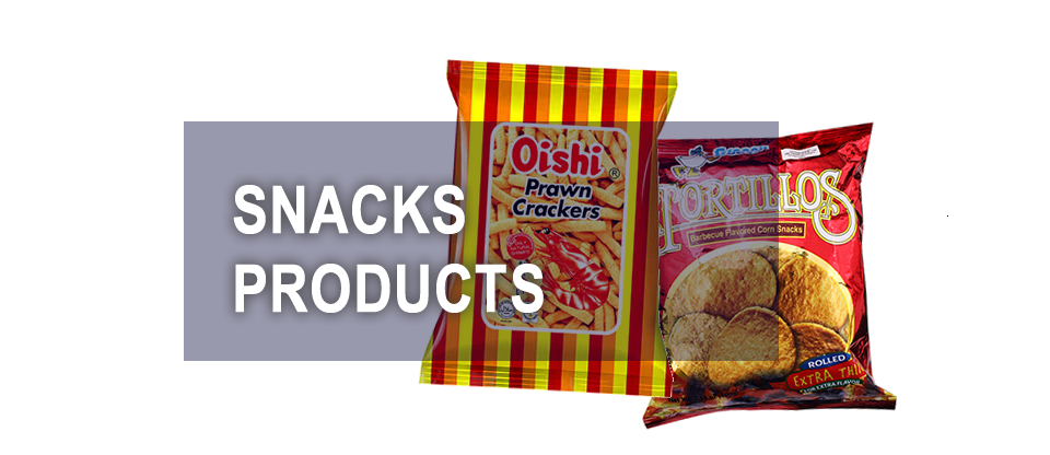 Snacks products