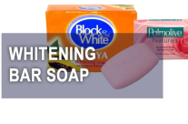 Whitening bar soap