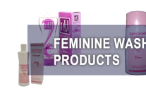 Feminine wash products