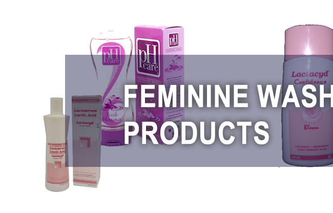 Feminine wash products