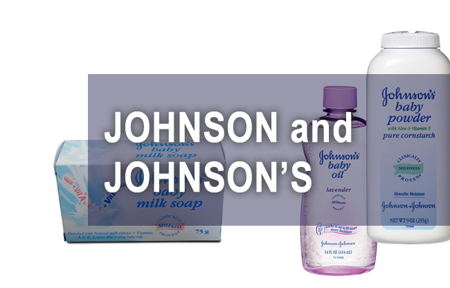 Johnson and johnsons products