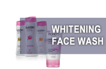 Whitening face wash