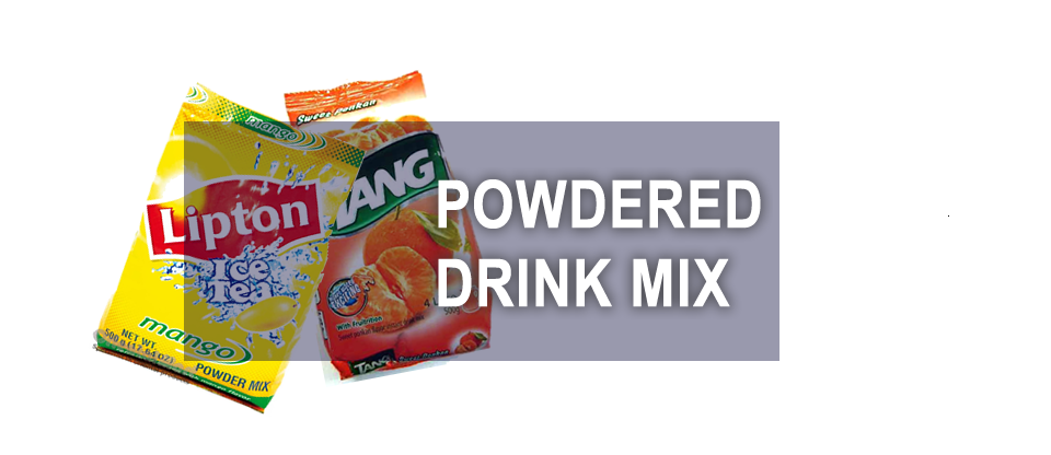 Powdered drink mix